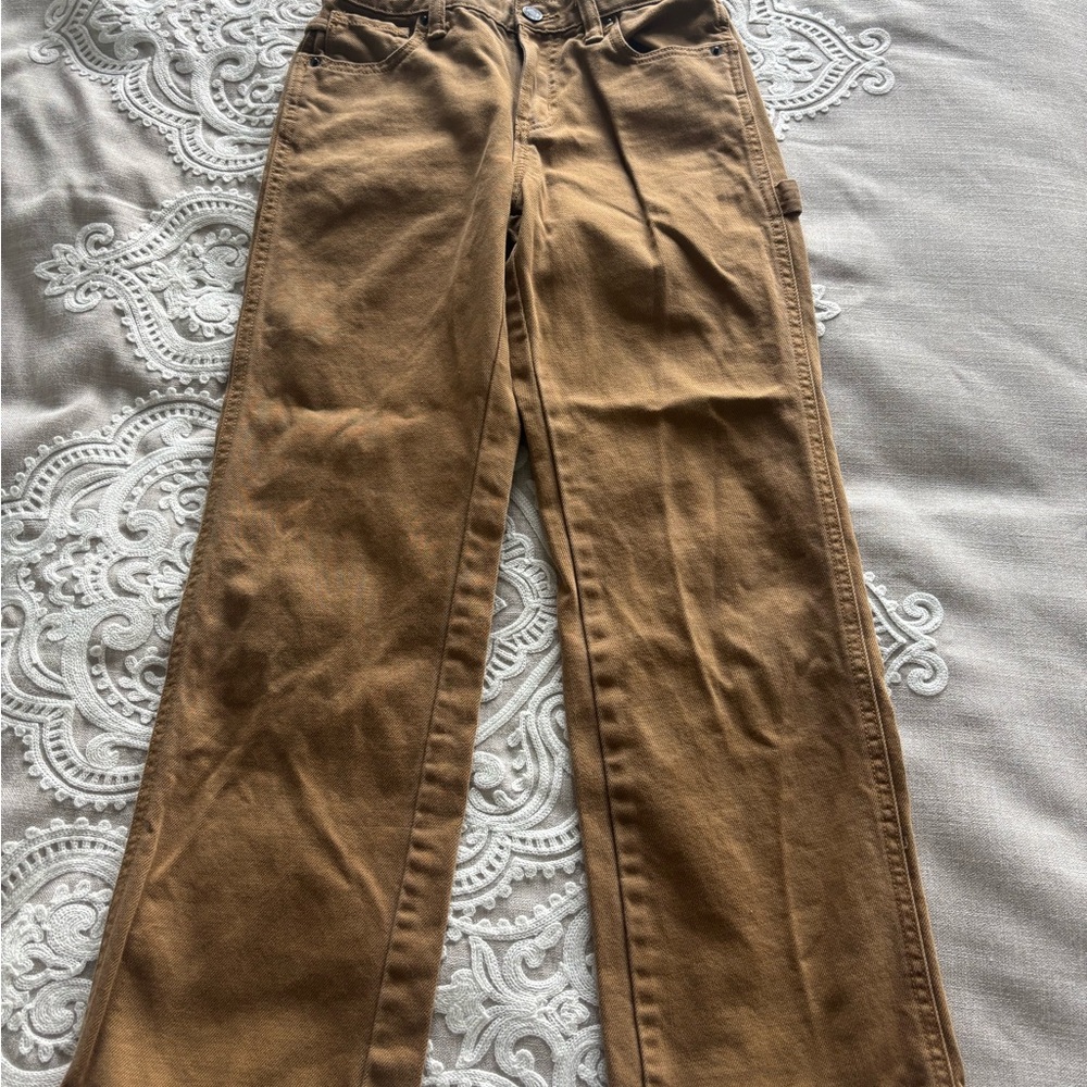 Old Navy Tan Loose-Fit Pants